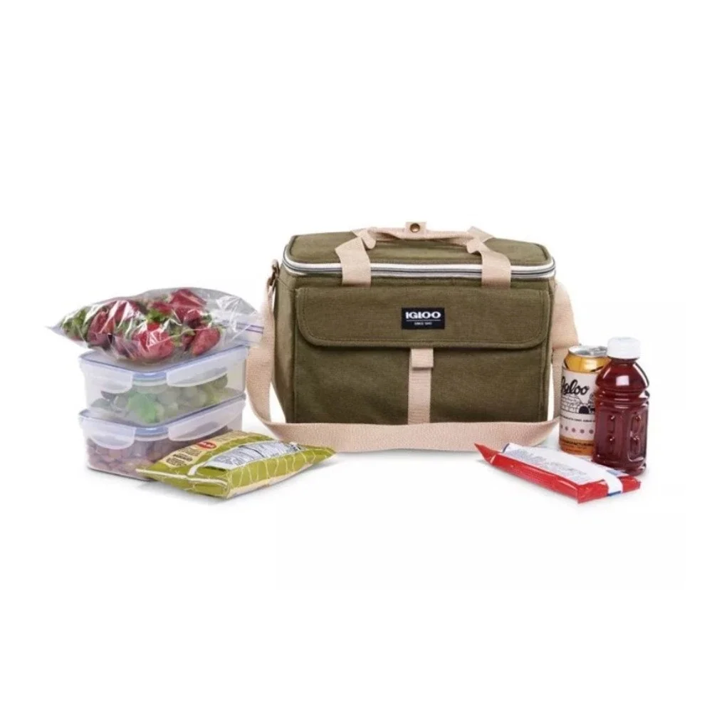 Igloo Nostalgia Lunch Sack - Olive